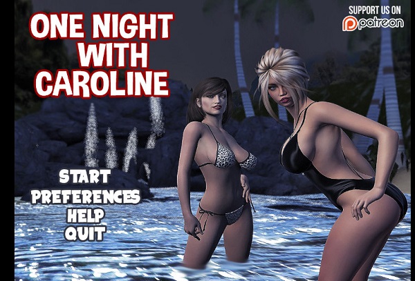 One night with Caroline на андроид