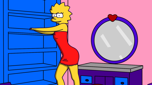 The Simpsons Simpvill — секс игра
