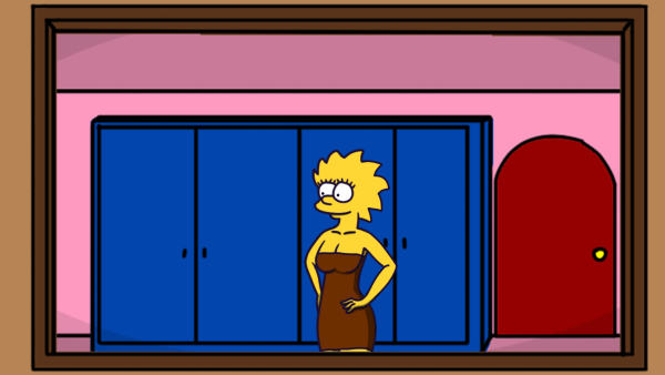 The Simpsons Simpvill — порно игра