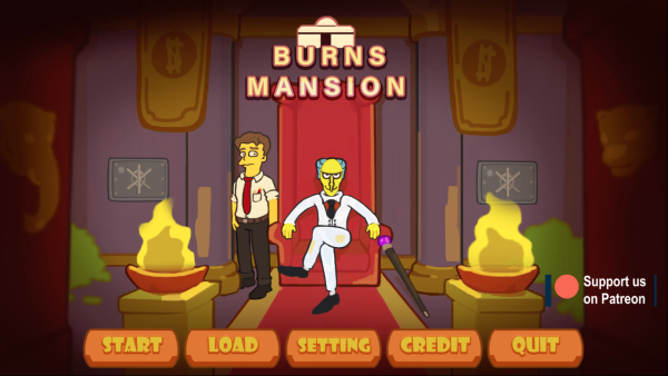 Burns Mansion — эро игра