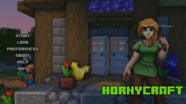 HornyCraft — эро игра