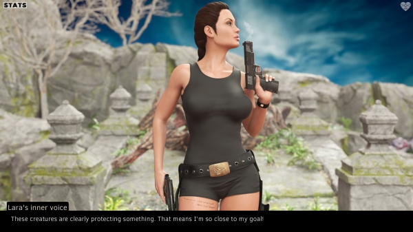 Lara Croft and the Lost City — порно игра