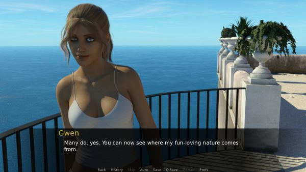 Holiday with Gwen — секс игра