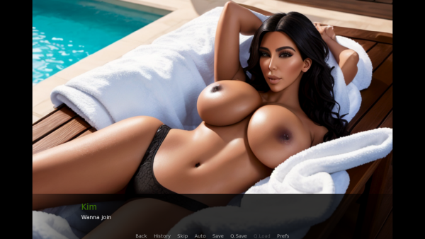 Kim — порно игра