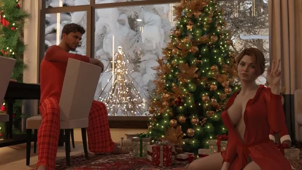 Stuffing Her Stocking — порно игра