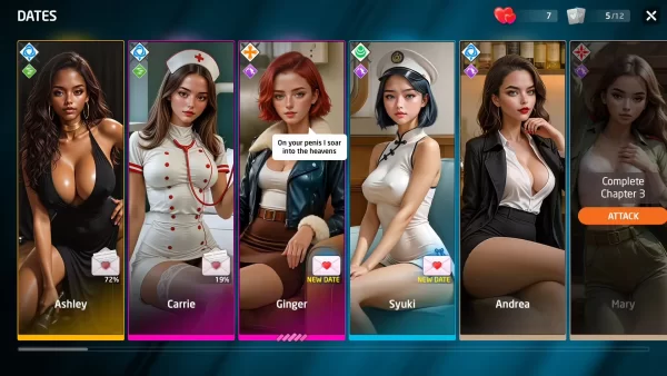 Lust Frontiers — игра для взрослых
